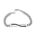 75012 bracelet magnétique de chaîne faite sur commande de bijoux de titane de Xuping